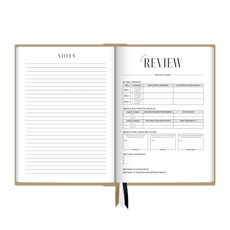 PRE-ORDER | The Bloom Yearly Planner 2026 - Grow with intention. Flourish with balance.