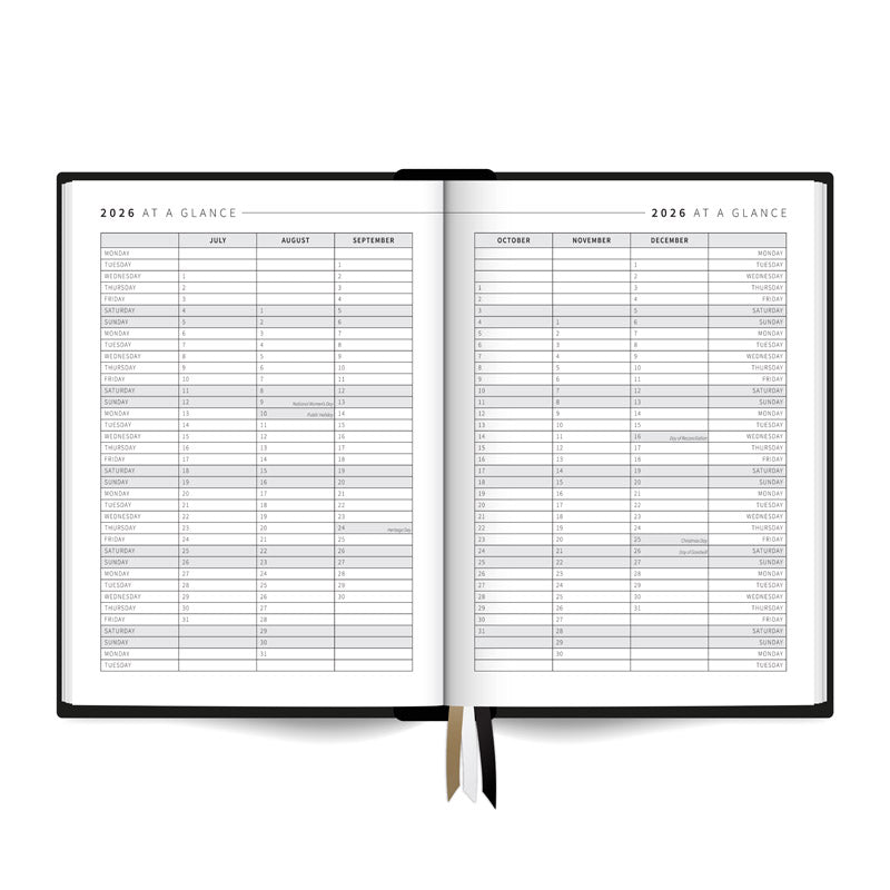 PRE-ORDER | The Classic Yearly Planner 2026 - Timeless. Sleek. Organised.