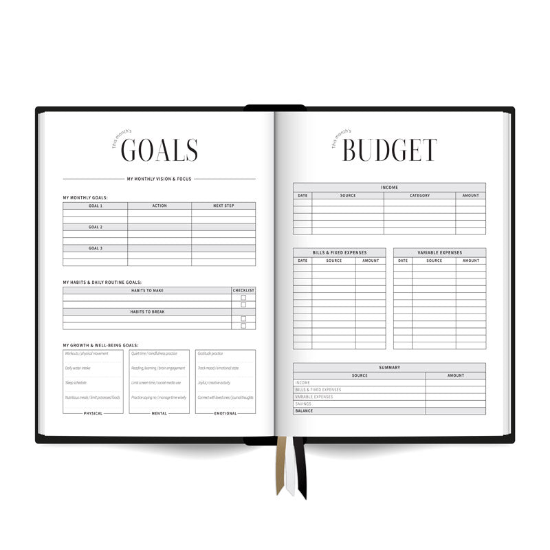 PRE-ORDER | The Classic Yearly Planner 2026 - Timeless. Sleek. Organised.