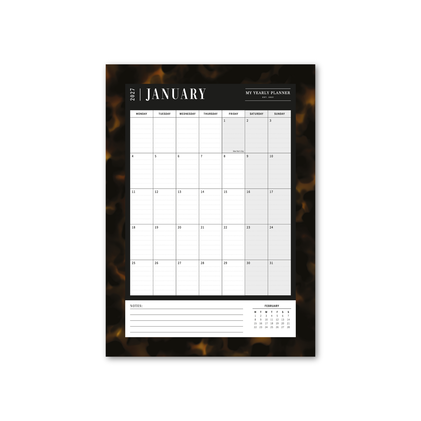 The Wild Fridge Calendar 2027 — Bold. Fearless. Unapologetically you.