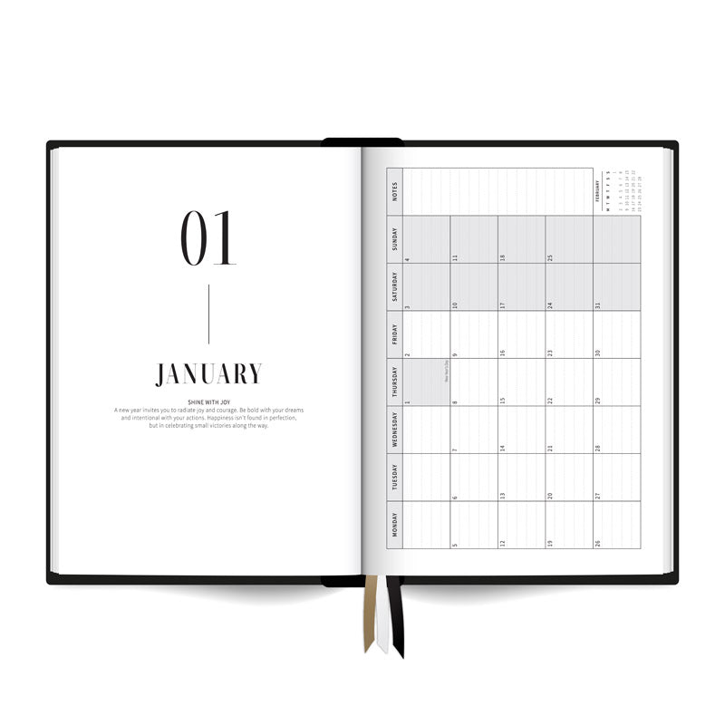PRE-ORDER | The Classic Yearly Planner 2026 - Timeless. Sleek. Organised.